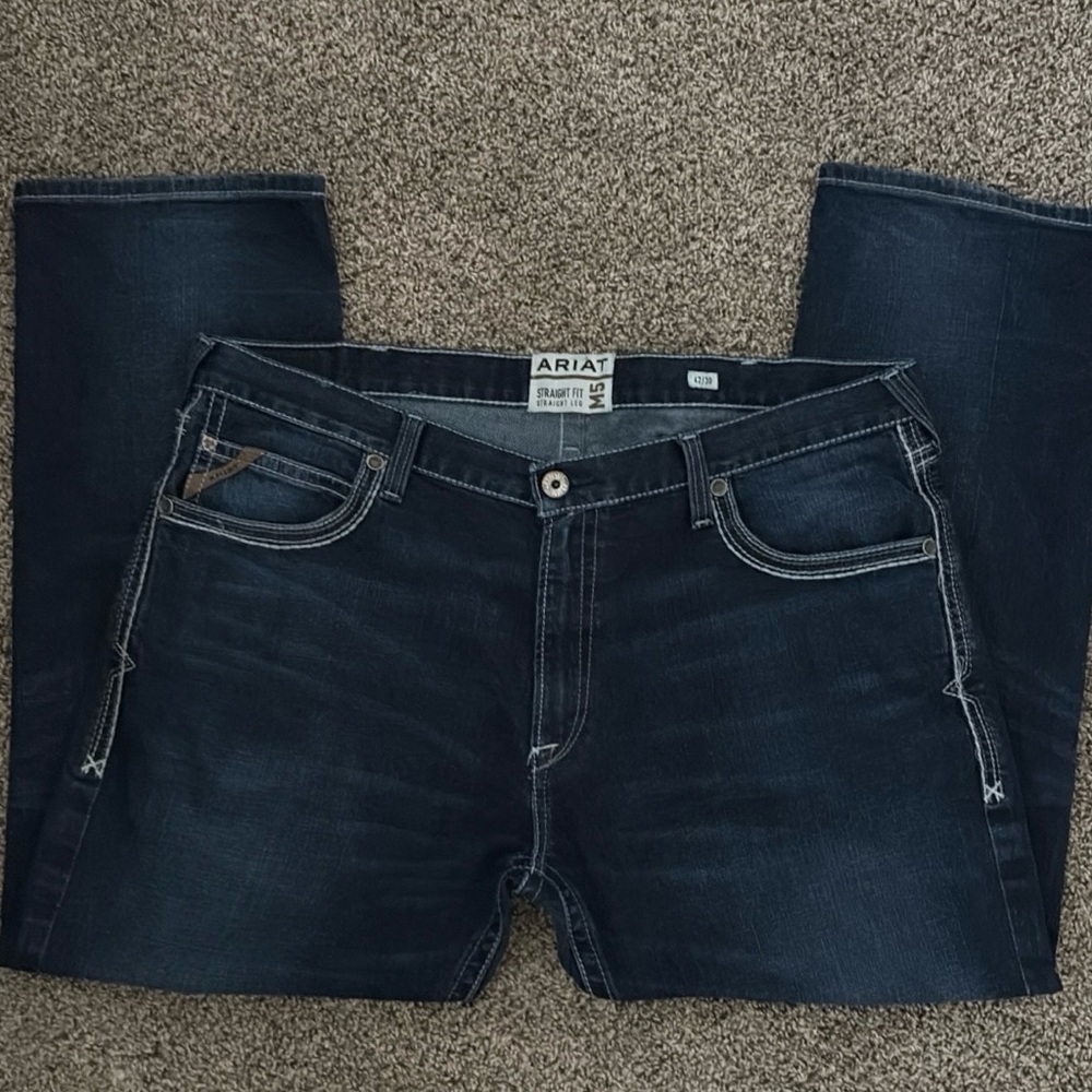 Ariat Men's Deep Indigo Bootcut Jeans